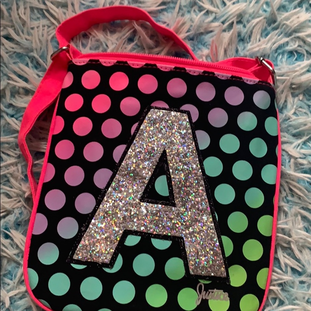 justice over the shoulder purse